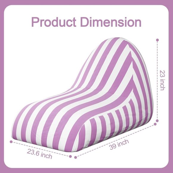 COMAX Kids Bean Bag Chair With Filler - Picture 6 of 7